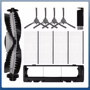 Запасные части для домашнего робота-пылесоса Polaris PVCR Wave 15 WI-FI IQ, аксессуары, основная боковая щетка, фильтр Hepa, крышка щетки