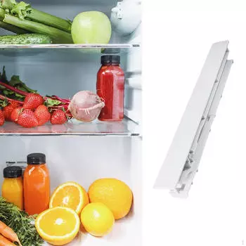 Запасные части для холодильника. Ремонт направляющих центрального ящика. Прочная и простая установка.