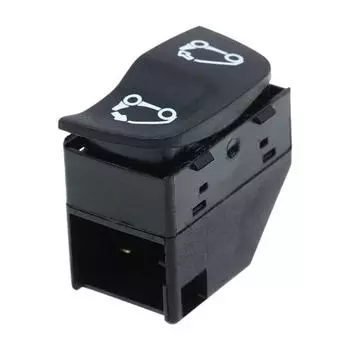 Запасные части для переключателя консоли автомобиля Простая установка Универсальная надежная кнопка переключения для Smart W451/для Fortwo 2007-2015