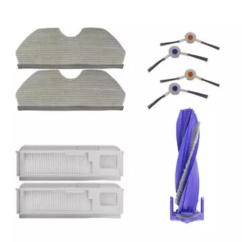 Запасные части для пылесоса K1/Freo X Plus Аксессуары Основная щетка Боковые щетки Салфетки для швабры Подушечки Мешки для сбора пыли A