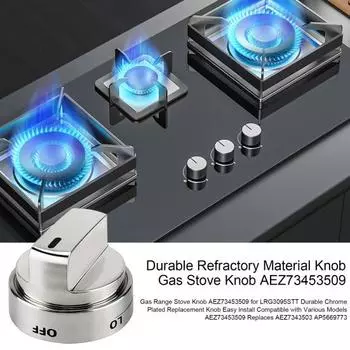 Запасные части для ручки плиты. Полированная поверхность, устойчивая к коррозии, простая установка. Ручка плиты