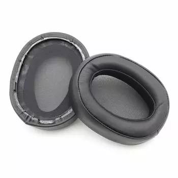 Запасные части для ушей Совместимые наушники SONY MDR-100AAP Амбушюры/Амбушюры/Амбушюры/Амбушюры/Ремонт MDR-100A MDR-100AAP MDR-H600A (черный)
