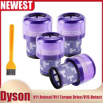 Запасные части фильтра HEPA для беспроводного пылесоса Dyson V11 Torque Drive V11 Animal V15 Detect SV14 Сравните с деталью 970013-02