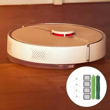 Запасные части из АБС-пластика для IRobot I7 I7 + E5 E6 I3 для IRobot 8+, щетка для подметания краев, вращающаяся щетка с фильтром A