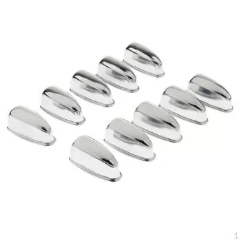 Запасные части когтей для бас-гитары, 10 зажимов чёрный