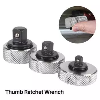Запасные части Мини-храповой ключ для пальцев Комбинированный гаечный ключ Автомобильные инструменты Гаечный ключ с трещоткой для большого пальца Автомобиль Мотоцикл Многофункциональный 1 Set