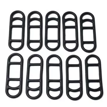 Запасные части силиконового ремешка Аксессуары для велосипеда 5pcs чёрный