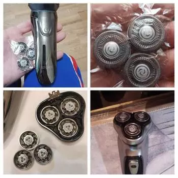 Запасные лезвия для электробритвы, запасной электробритвенный станок, бритва