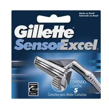 Запасные лезвия для бритвы Gillette Sensor Excel