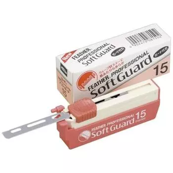 Запасные лезвия Feather Professional Soft Guard PSF-15, 15 шт.