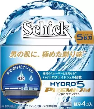 Запасные лезвия Schick Hydro 5 Premium (4 шт)