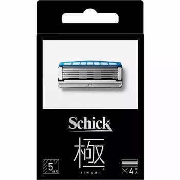 Запасные лезвия Schick Kiwami (4 шт)