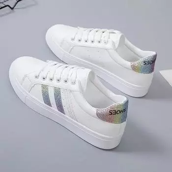 Zapatillas De Deporte Informales Con Plataforma Para Mujer, Zapatos De Tenis Con Cordones, Talla Grande, Verano Sneakers Women 35