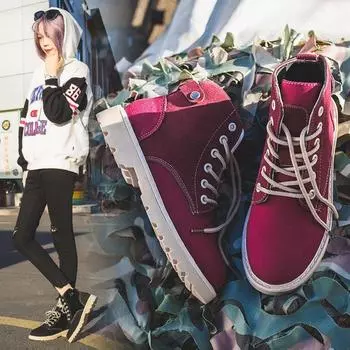 zapatos mujer tacon 2024 bota feminina salto Модные женские ботинки с круглым носком на шнуровке Обувь для отдыха tenis feminino966 4 чёрный