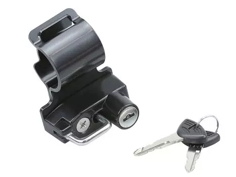 Запчасти для мотоцикла Kijima, держатель замка для шлема, стальной трубный зажим, противоугонный, 32 мм, REBEL1100/DCT и т. д.. 303-1608 чёрный