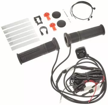 Запчасти для мотоцикла Kijima, нагреватель рукоятки GH08, переключатель, раздельный парный тип, 130 мм, кнопочный переключатель для 304-8204 22,2