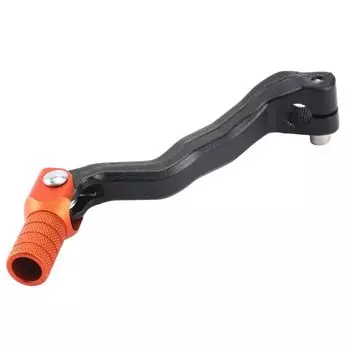 Запчасти для мотоциклов эндуро, рычаг переключения передач, лапка переключения передач, мотоциклетная педаль, педаль переключения передач Black rod orange head
