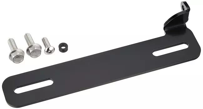 Запчасти для мотоциклов Kijima Stay Drive Recorder для задней камеры, стальное универсальное крепление для номерного знака, черное 304-5180 чёрный
