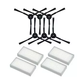 Запчасти для пылесоса-робота, боковая щетка, первичный пылевой фильтр, швабра, Hepa-фильтр для ilife v5 v5s V3 V3s v5pro V50 V55 x5 v5s pro