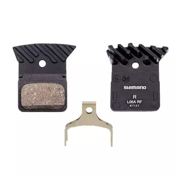 Запчасти для ремонта дисковых тормозных колодок SHIMANO, смола с ребрами, 1 пара EBPL05ARFA L05A-RF