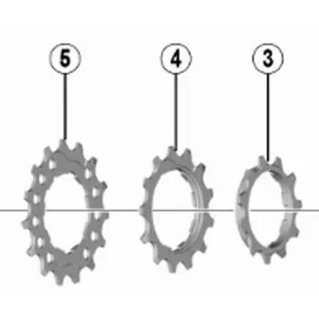 Запчасти для ремонта SHIMANO 13T Gear Y1PU13000 CS-M9000