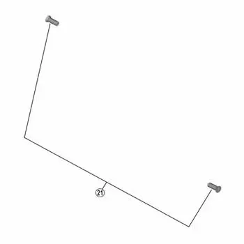 Запчасти для ремонта SHIMANO Болт натяжного ролика x Болт направляющего ролика x Y3GE98050 (М5 12.45/Черный) & (М5 12.45/Серебро) RD-RX810 RD-RX812