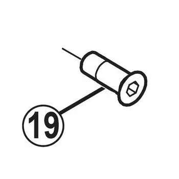 Запчасти для ремонта SHIMANO Болт шкива Y53M24700 RD-M675 RD-M675-D