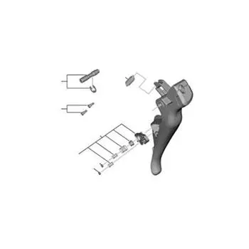 Запчасти для ремонта SHIMANO Главный рычаг в сборе Y0E398010 (Осталось) ST-R8050