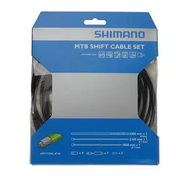 Запчасти для ремонта SHIMANO Комплект тросов переключения передач OPTISLICK Y60198090 OT-SP41 (черный) SL-M4100-I SL-M4100 ST-EF505