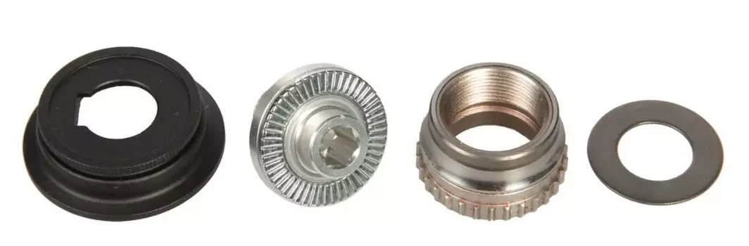 Запчасти для ремонта SHIMANO, левый блокировочный болт Y28E98050 WH-9000-C24-CL-F чёрный