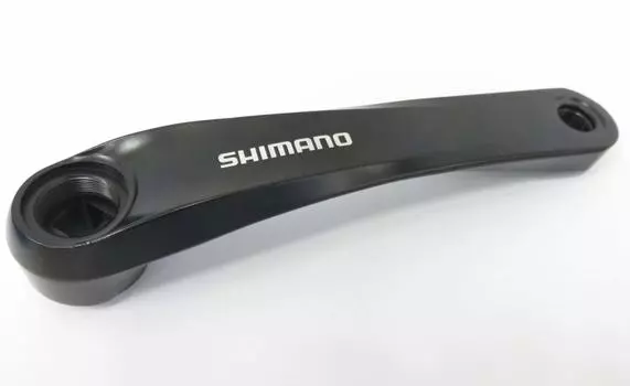 Запчасти для ремонта SHIMANO Левый шатун 170 мм Y1R505110 (черный) FC-TY501