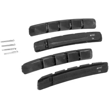 Запчасти для ремонта SHIMANO Накладка на тормозную колодку картриджного типа M70CT4 для тяжелых условий эксплуатации Только для тормозной колодки Y8A298062 (2 пары)