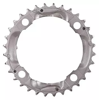 Запчасти для ремонта SHIMANO Передняя звезда с крючковыми зубьями 32T для Y1J898070 (Серебряный) FC-M591-S FC-M591-S FC-M591-L FC-M590-S FC-M590-L FC-M533-SK и т. д.