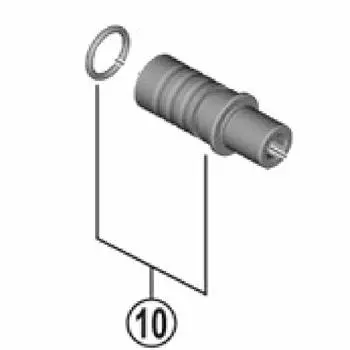 Запчасти для ремонта SHIMANO Пластина Ось Y3HT98070 и уплотнительное кольцо RD-RX817