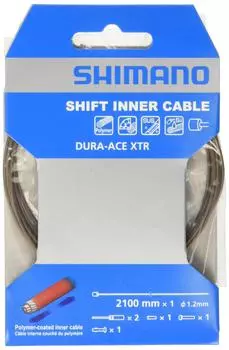 Запчасти для ремонта SHIMANO, полимерное покрытие внутреннего троса переключения передач 2100 мм Y63Z98950