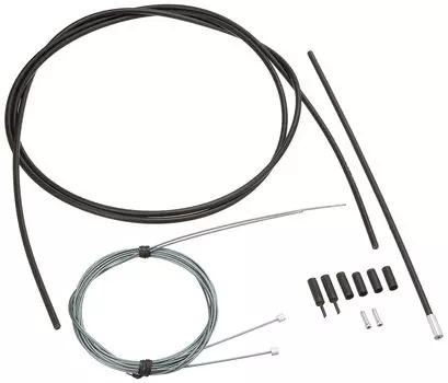 Запчасти для ремонта SHIMANO R7000 Series Комплект тросов переключения передач черного цвета Оригинальные детали для серии R7000 Y8ZG98090 чёрный