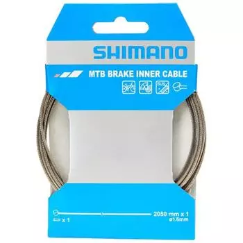 Запчасти для ремонта SHIMANO Внутренний трос тормоза из нержавеющей стали MTB 2050 мм Y80098210