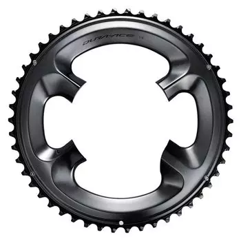 Запчасти для ремонта SHIMANO Звездочка с крючковыми зубьями Y1VP98030 53T-MW (для 53-39Т) FC-R9100