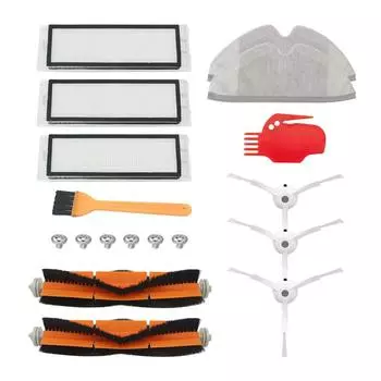 Запчасти для робота-пылесоса Xiaomi Mi, запасные части для Mi Robot S50 S51, комплект аксессуаров для пылесоса Robo2