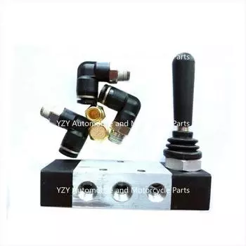 Запчасти для шиномонтажного станка с ручным управлением, вспомогательный воздушный клапан с фитингами 1 шт. CHINA