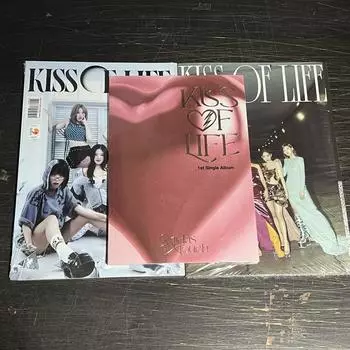 Запечатанный альбом Kiss Of Life от Kew