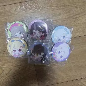 [запечатано,] Набор значков идола Isekai Isepop