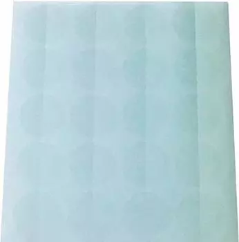 Запечатывание наклеек прозрачные листы со специальной резкой (диаметр 3 см) 1000 (50 листов) [в случае]