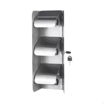 Запирающийся диспенсер для туалетной бумаги для использования в туалете Argent