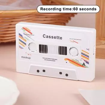 Запись голосовой открытки Лента Поздравительная открытка DIY Запись голосовой открытки 60/300 секунд Голосовой чип для подарков на день рождения День святого Валентина A3 60s