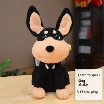 Запись Электрическая Пчела Собака Плюшевая Игрушка Учимся Говорить Ужаленная Пчелами Собака Игрушки Сюффид Дети with charging cable