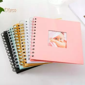 Запись момента роста ребенка, семейная память, сделай сам, фотоальбом, 20-страничный альбом для скрапбукинга, подарок чёрный