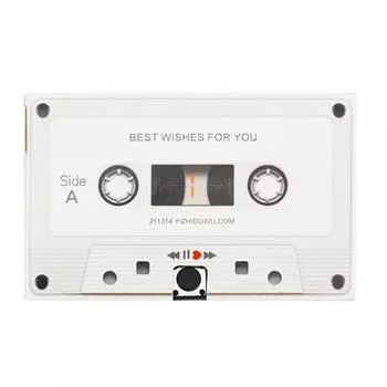 Запись поздравительной открытки Изысканная уникальная многоразовая записываемая поздравительная открытка своими руками на день рождения