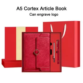 Записная книжка из кожи формата А5, книга для записей совещаний с пряжкой, рабочая тетрадь, ежедневник, заметки для студентов, дневник, 100 листов A5