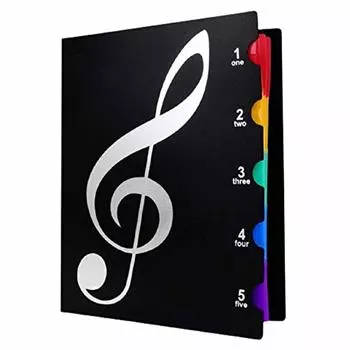 Записываемые ноты могут хранить до 40 нот формата А4 для духовых инструментов, ноты, ноты, файл, листы, размер, разворот, файл, (20 листов) [MIU&RMH]